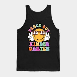 Peace Out School, Last Day of School, End of School Peace Out School, Last Day of School, End of School Kindergarten Tank Top